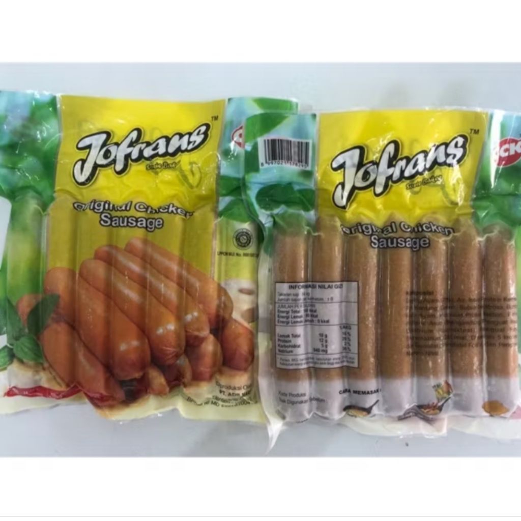 

Jofrans Sosis Ayam Jumbo | Sosis Sapi Jumbo 500g
