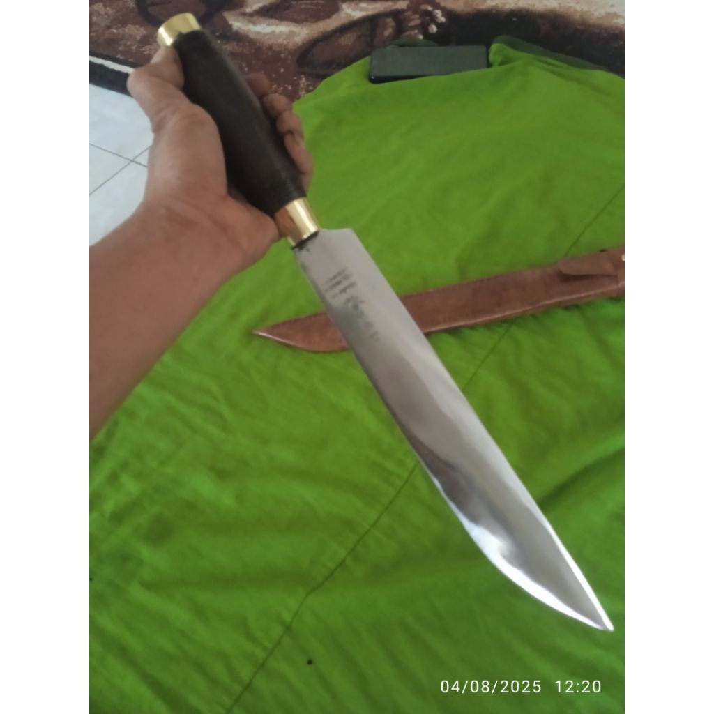 pisau dapur jumbo sembelih pisau cap garpu lokal