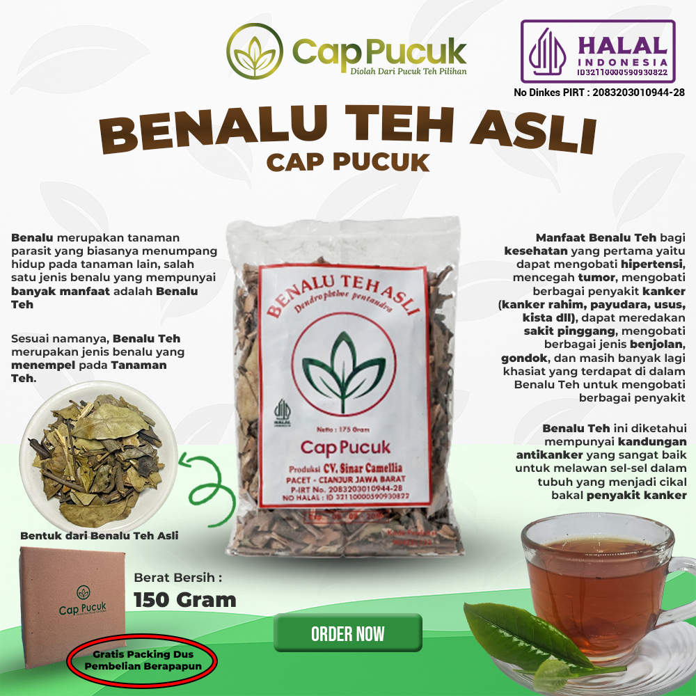 

BENALU TEH ASLI CAP PUCUK
