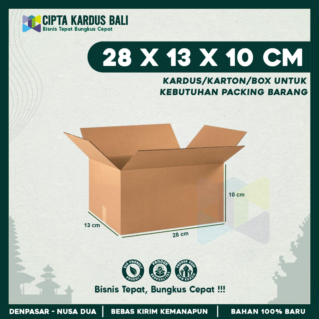 

Kardus Packing 28x13x10 | Box packing | Karton Packing