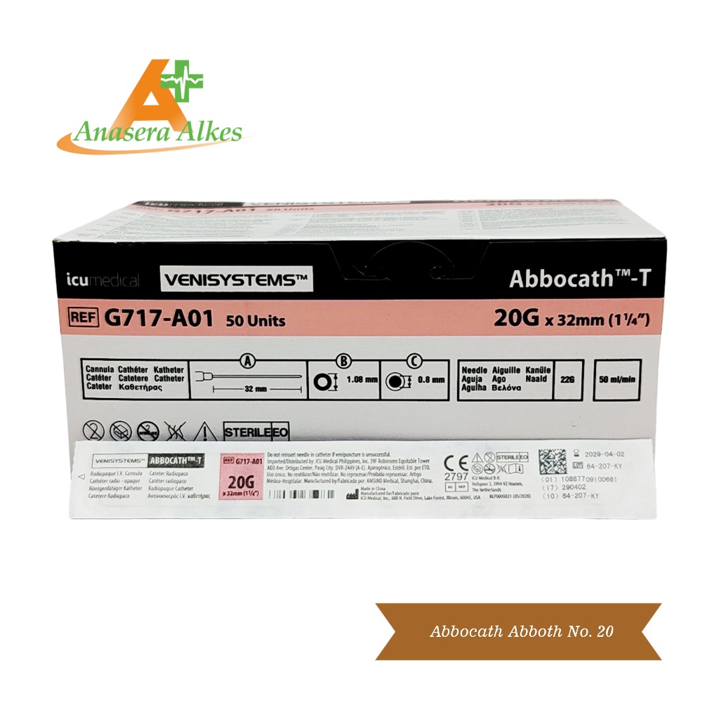 Abbocath Abboth Venisystem No. 20G x 32mm