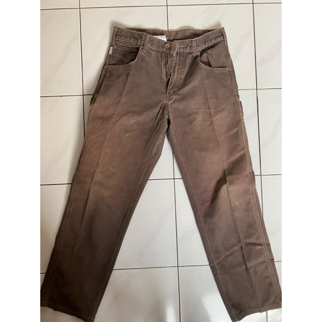 Carpenter dark brown carhartt