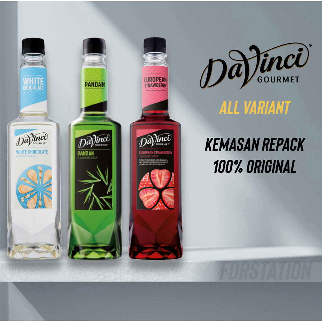 

Davinci Syrup All Variant Repack Sirup Kopi Teh