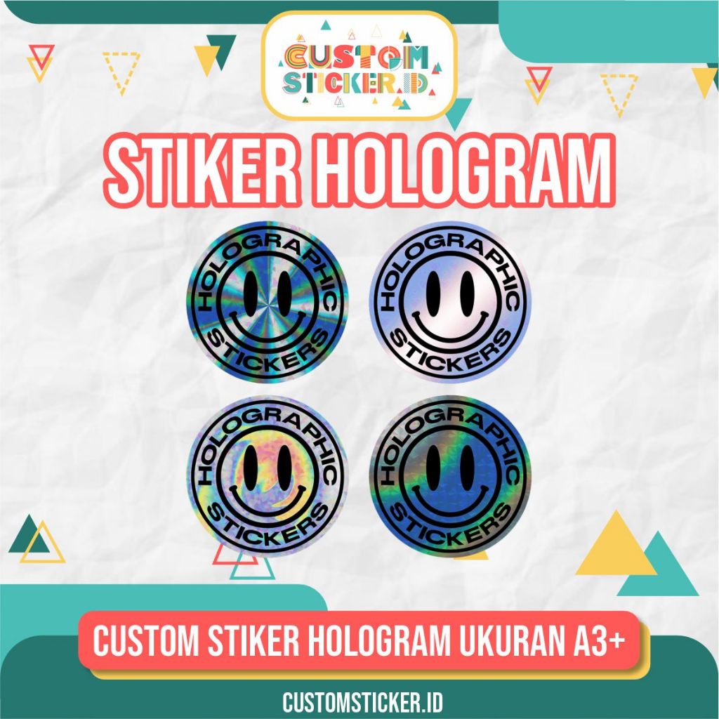 

Stiker Label Hologram UKURAN A3, ANTI AIR, ANTI GORES DAN TIDAK MUDAH SOBEK KISSCUT/SUDAH TERPOTONG