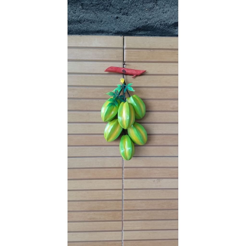 Hiasan dinding buah kayu murah