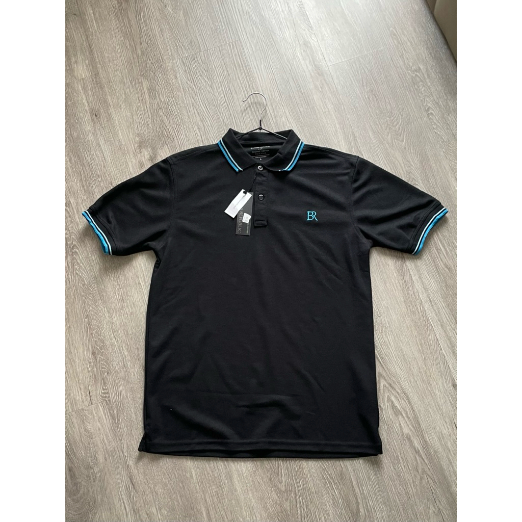 POLO SHIRT HITAM KATUN PREMIUM