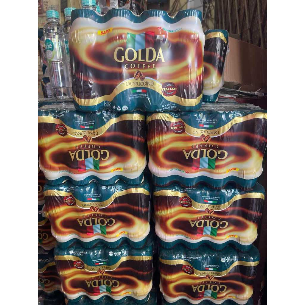 

Golda Coffee Cappuccino Isi 12 – Kopi Instan Creamy & Harum, Favorit Anak Muda!