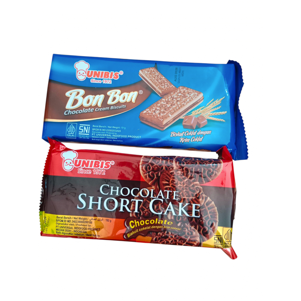 

Only 15 k Paket biskuit Bon Bon dan chocolate Short cake