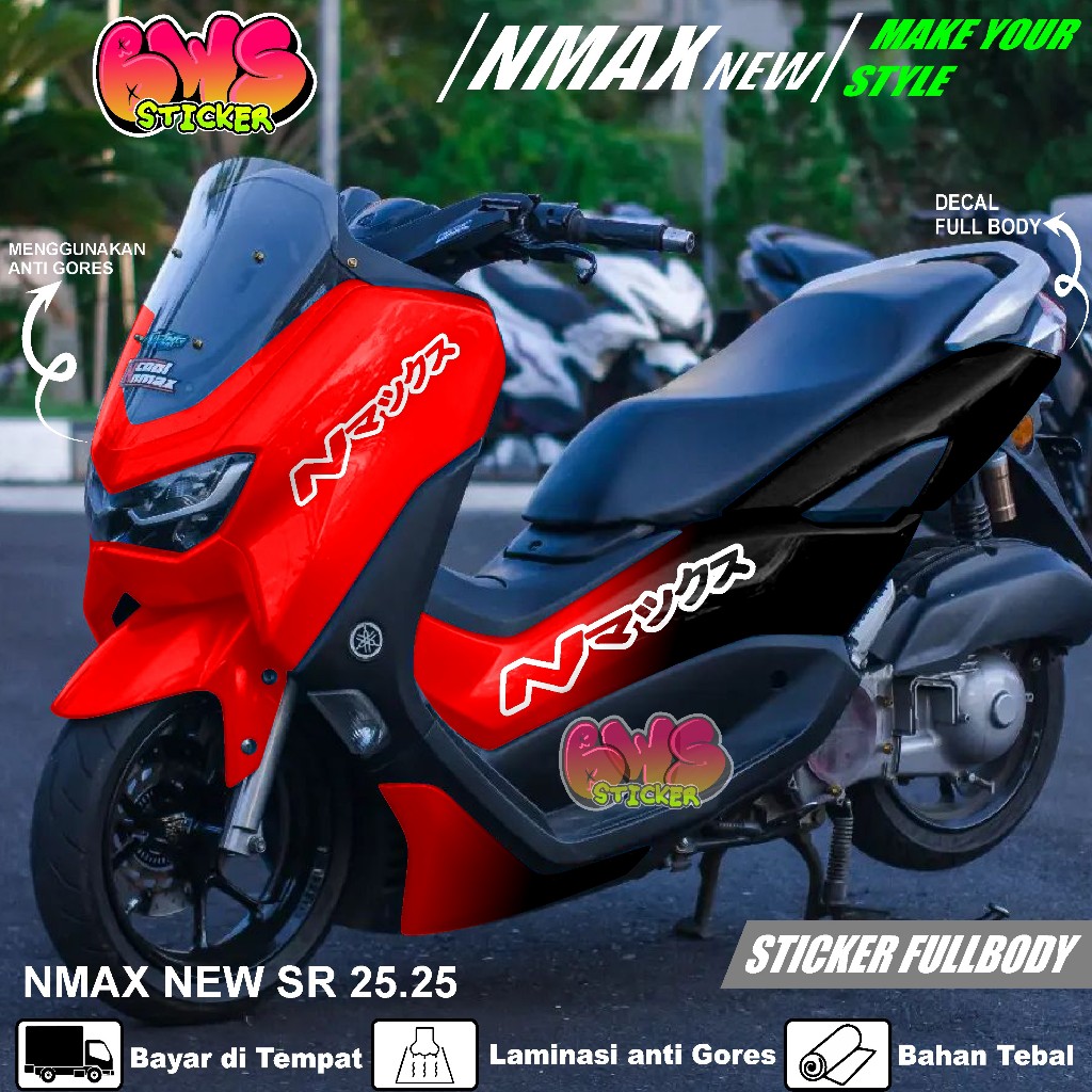 COD Decal Sticker Full Body All New Nmax Tahun 2020 2021 2022 2023 2024 Sticker Full Body Nmax New M