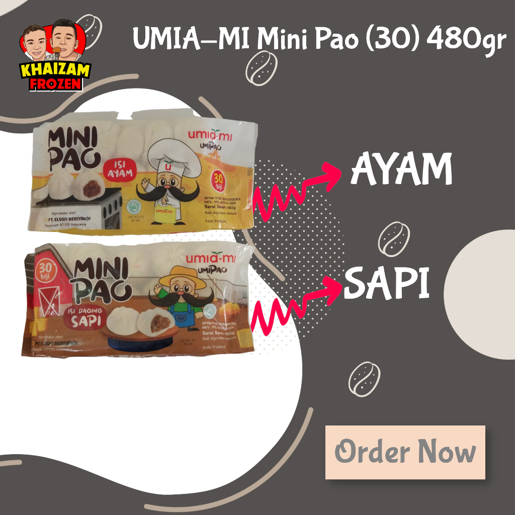 

Bakpao Mini Aneka Rasa - Lembut & Isi Melimpah Dengan Varian Rasa Unik