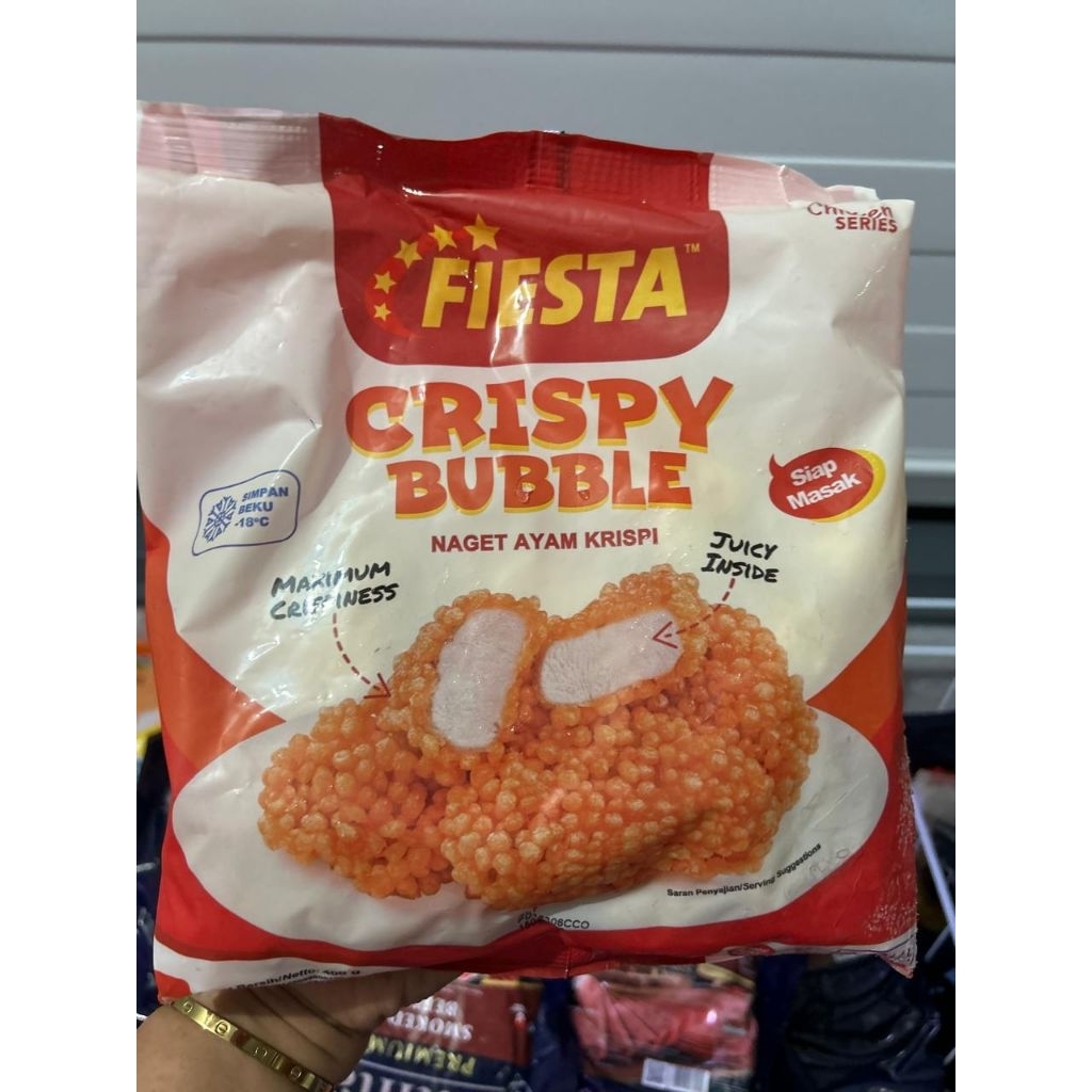 

FIESTA CRISPY BUBBLE 400GRAM