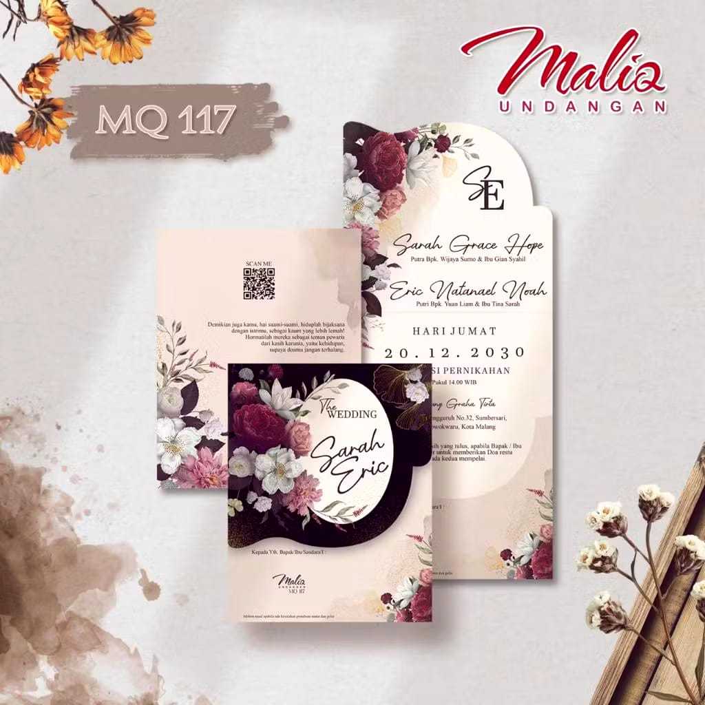 BLANGKO MALIQ - BLANGKO UNDANGAN KOSONGAN MALIQ 117