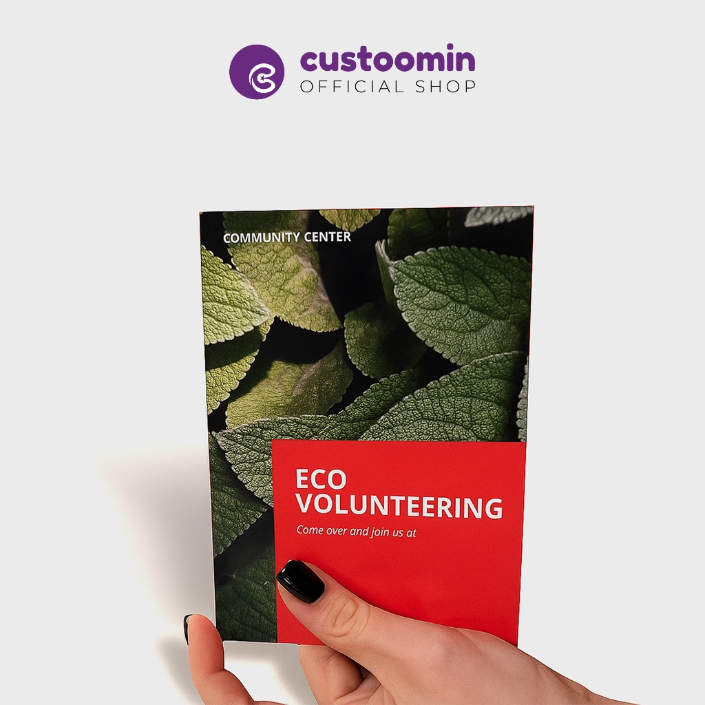 

Cetak Brosur A6 (10,5x14,8 cm) #Art Paper 150 gsm - Cetak Full Colour - Custom | Custoom.in