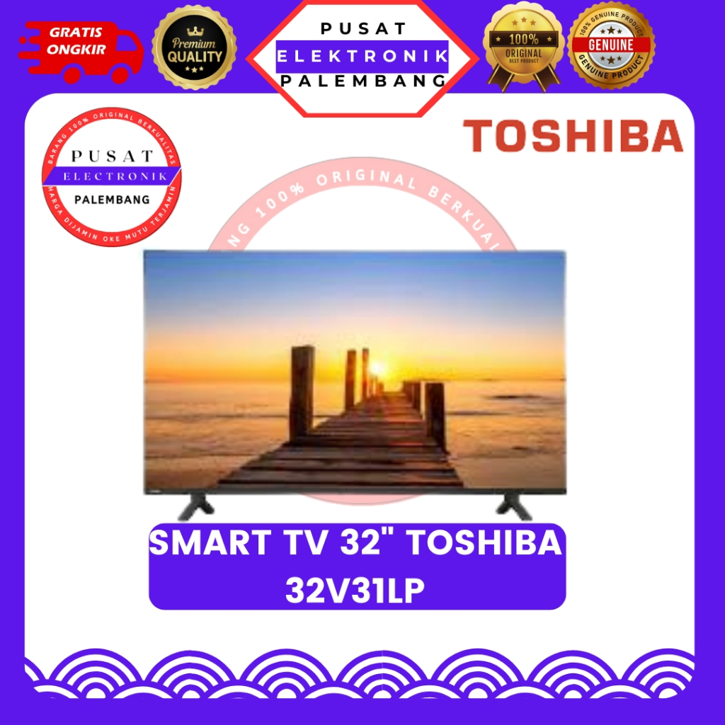 TOSHIBA 32" LED SMART TV HD 32V31LP / Smart TV 32 Inch