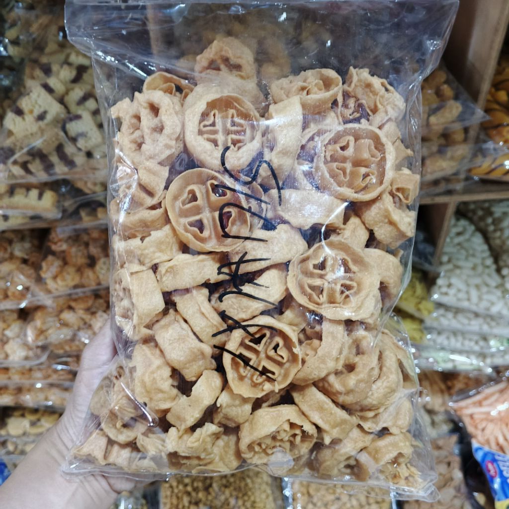 

200gram seroja kembang goyang (seroja mini) seroja wijen asin/manis