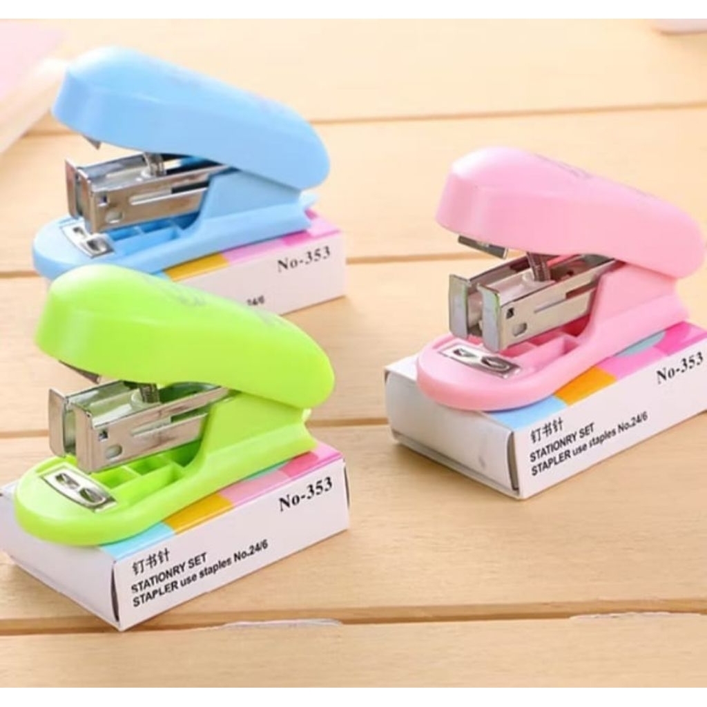 

Staples Kecil Staples Mini Hekter Kecil Unik Bonus Isi