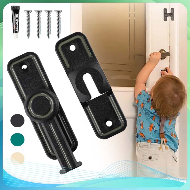 Kunci Pintu Geser Derajat Latch Buckle 90 Kunci Pintu Sleding Grendel Pintu Geser