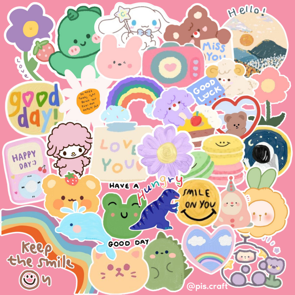 

STIKER DECORATION SCRAPBOOK KOREAN SERIES