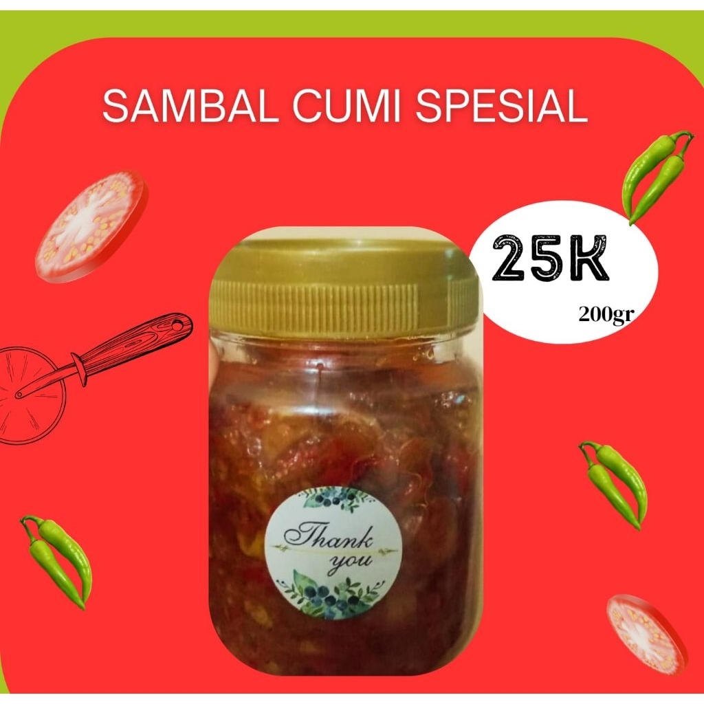 

Sambel Cumi Spesial dan Sambel Teri