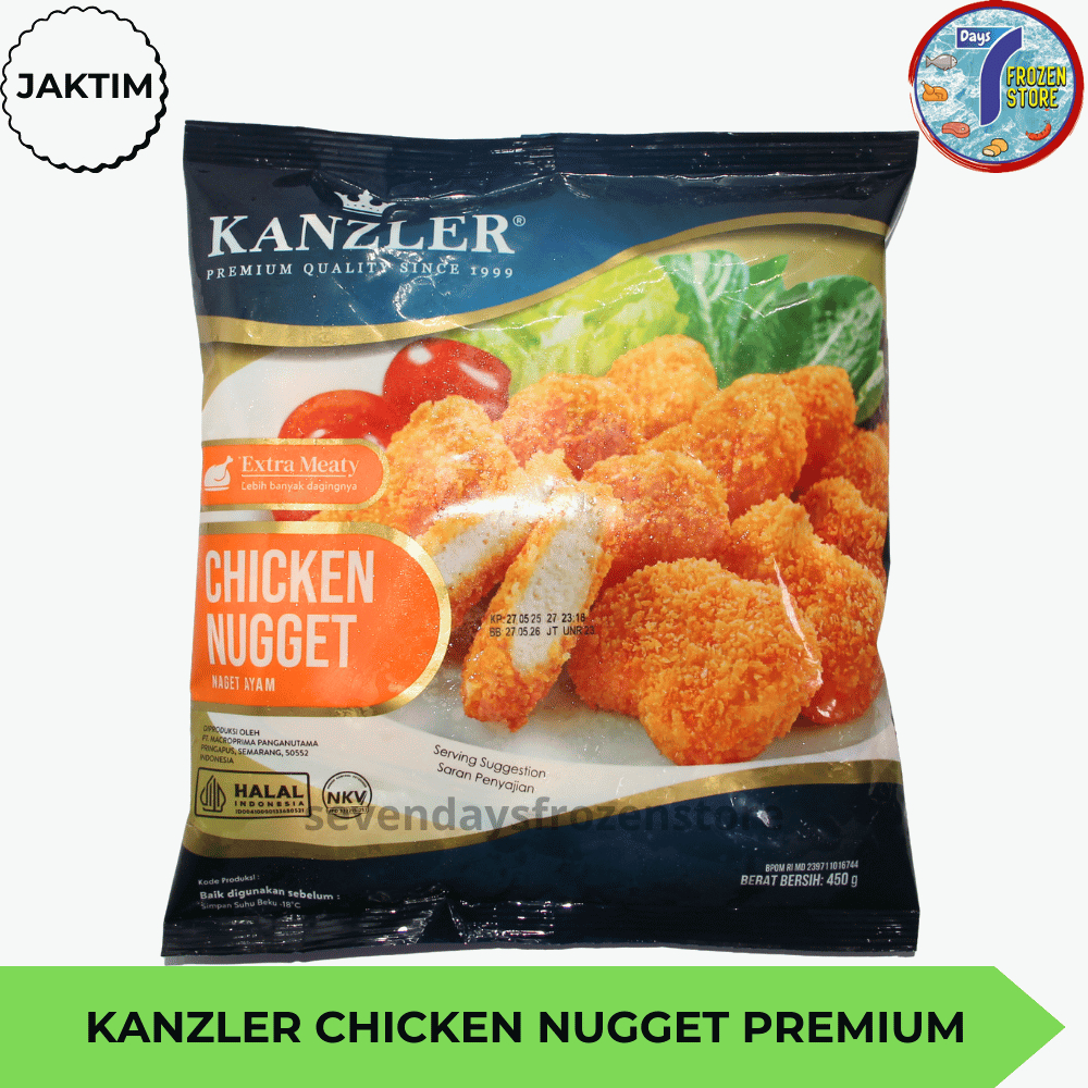 

Kanzler Chicken Nugget | Naget Ayam Premium 450 Gr