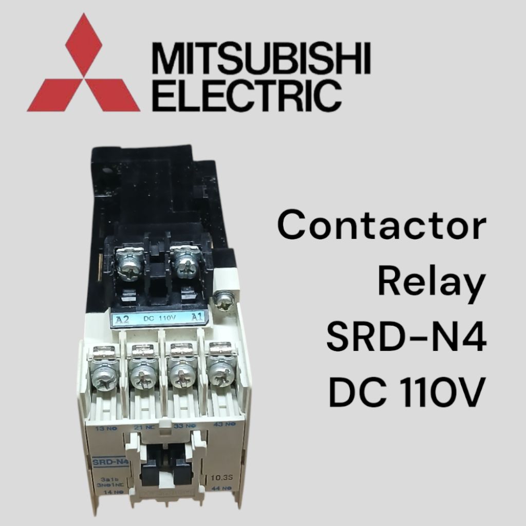 Contactor Relay SRD-N4 DC 110V Mitsubishi