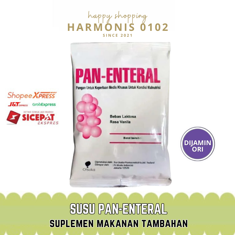 

Pan-Enteral Susu Sachet 40mg Gram Rasa Vanila