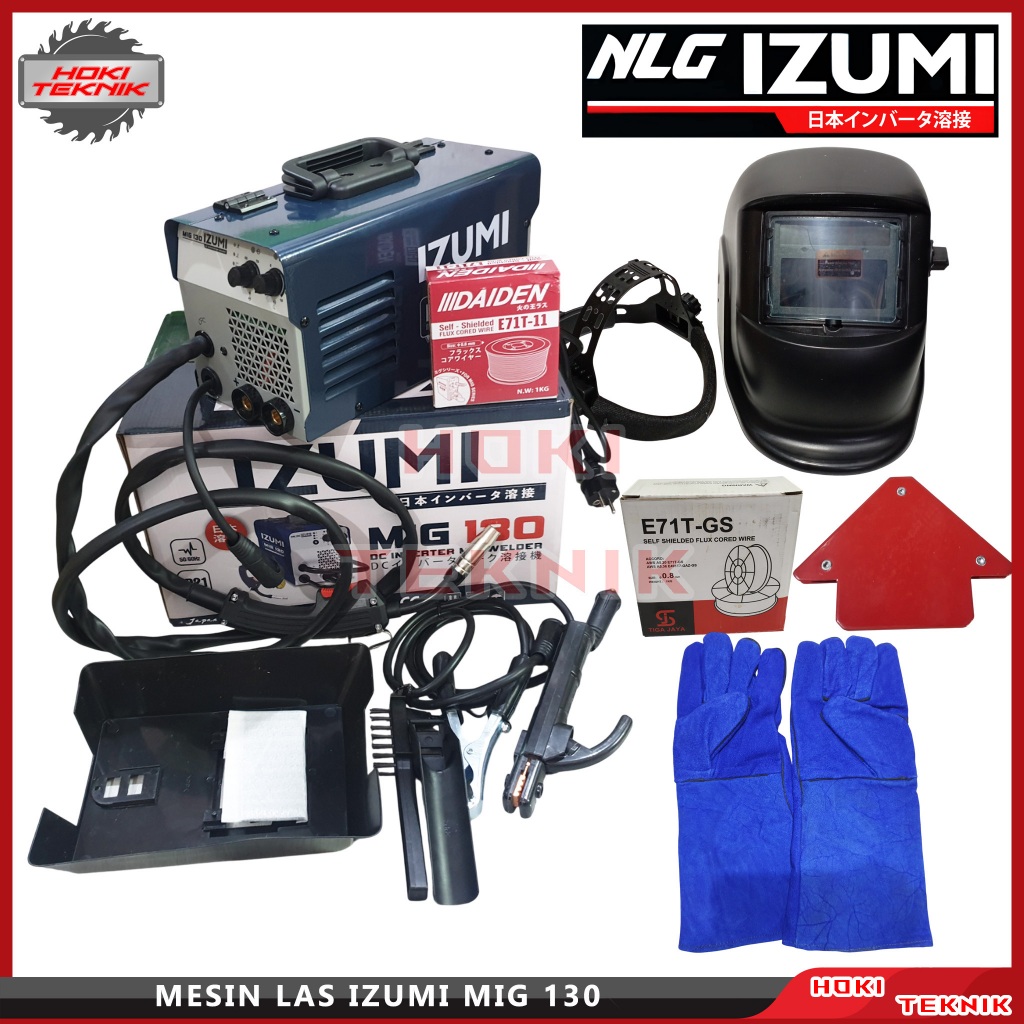 Mesin Las Izumi MIG 130 Tanpa Gas