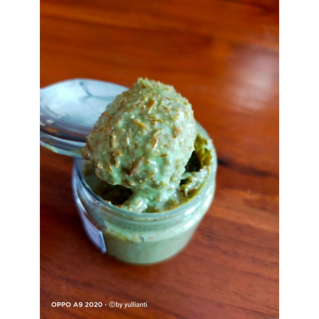 

Kunafa pistachio Cream