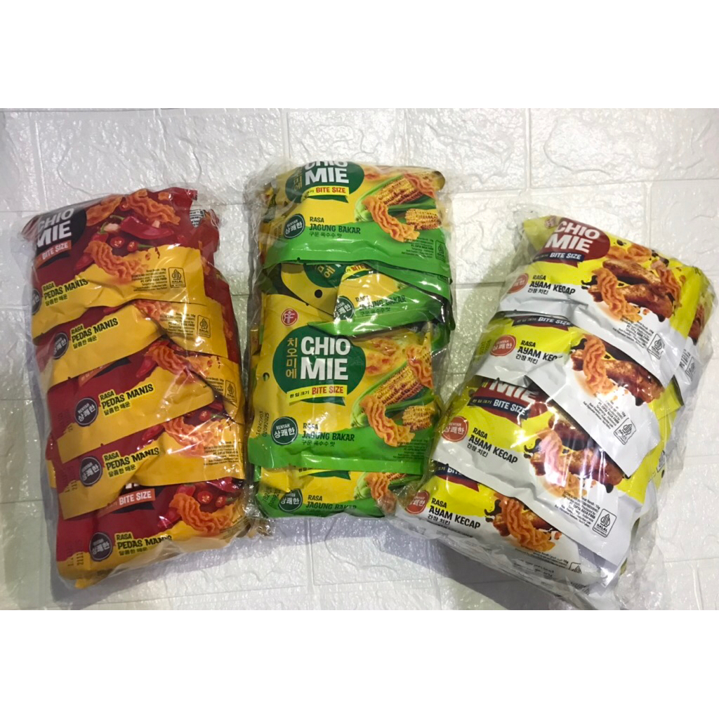 

GROSIR || ECER || CHIO MIE 10 pcs Chio Mie Bite Size || Snack Viral Chio Mie || Snack Murah