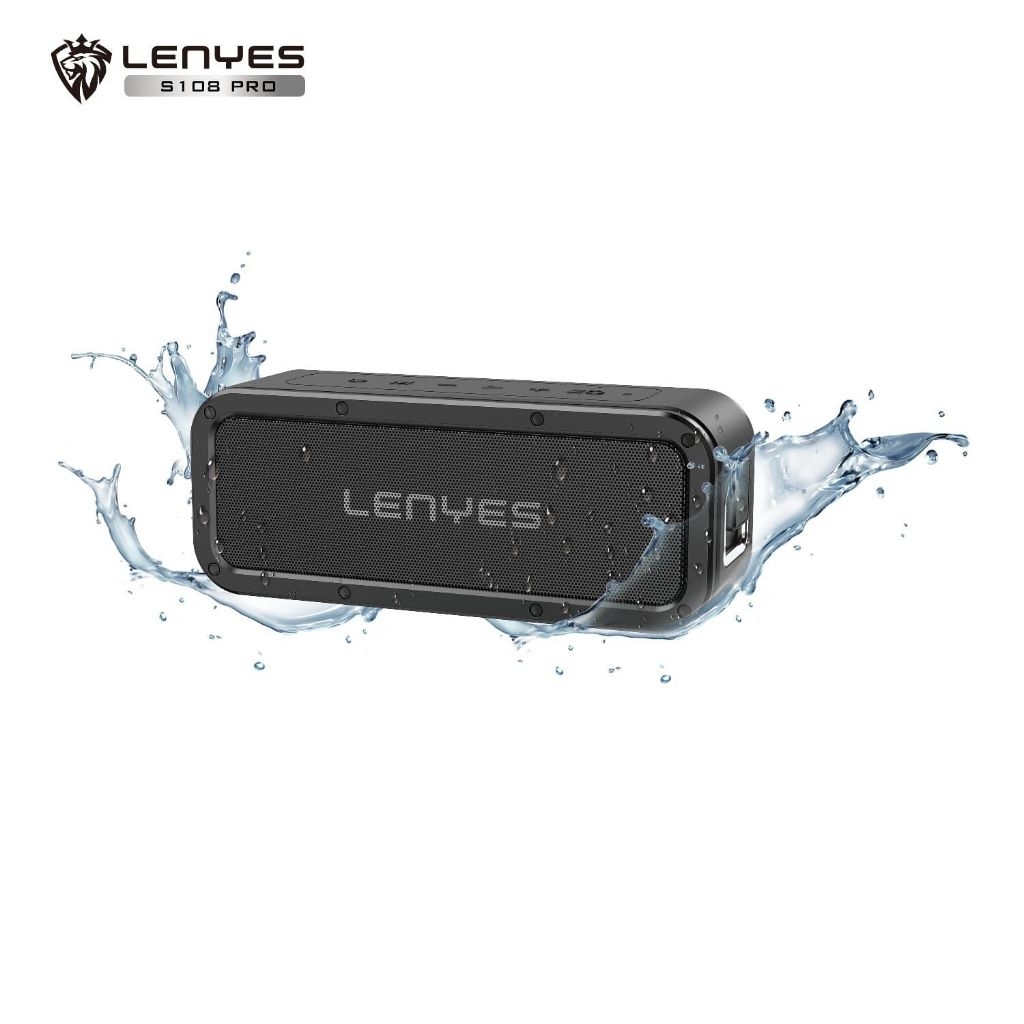 ALFA Speaker Bluetooth LENYES S108 PRO Portable Waterproof Antifall