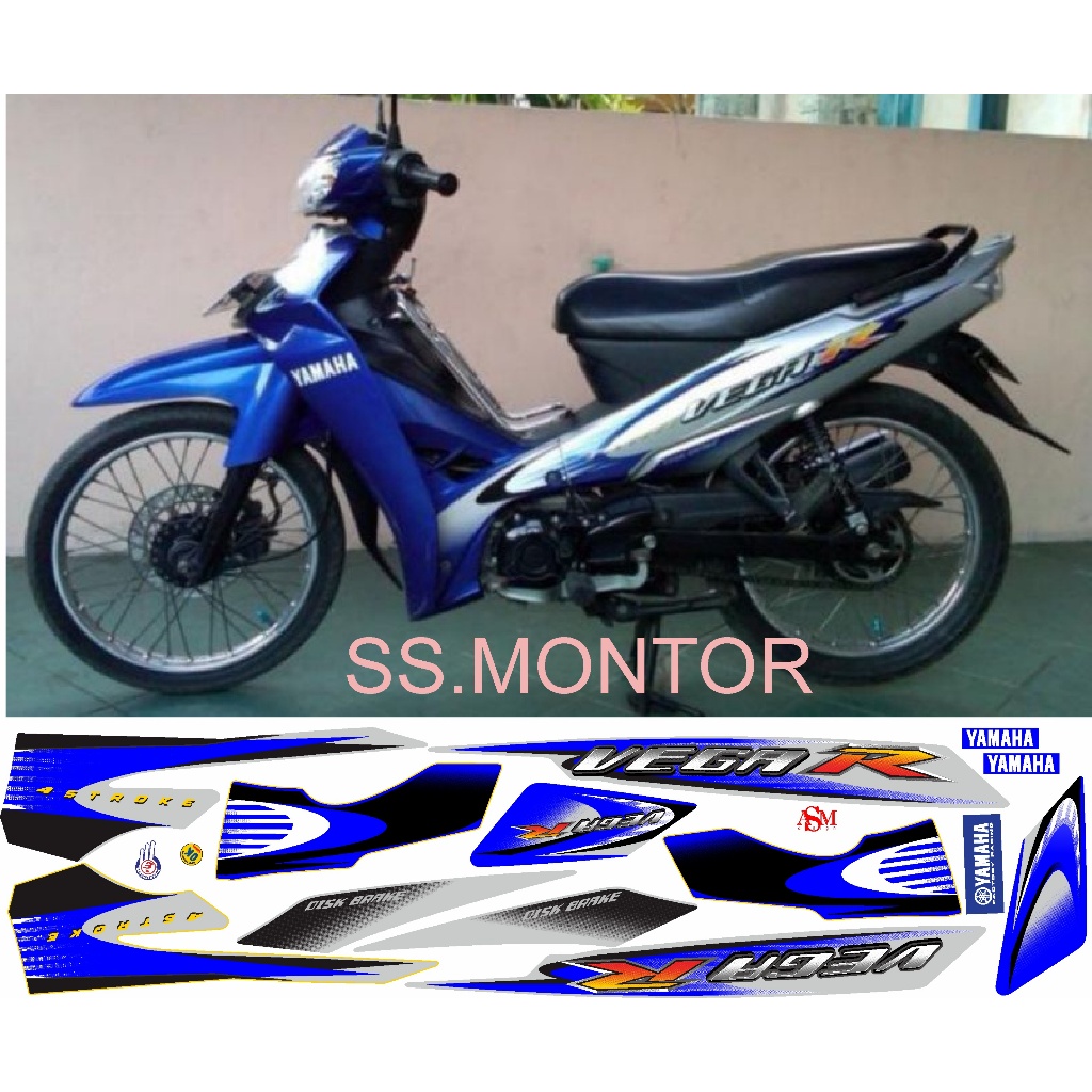 Striping Stiker Vega R new 2006