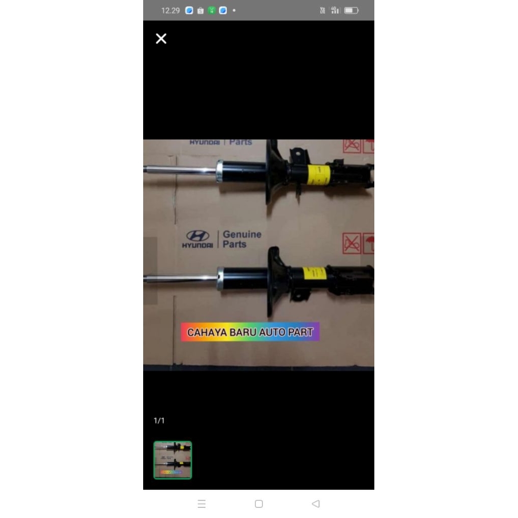 shock breaker hyundai GETZ depan