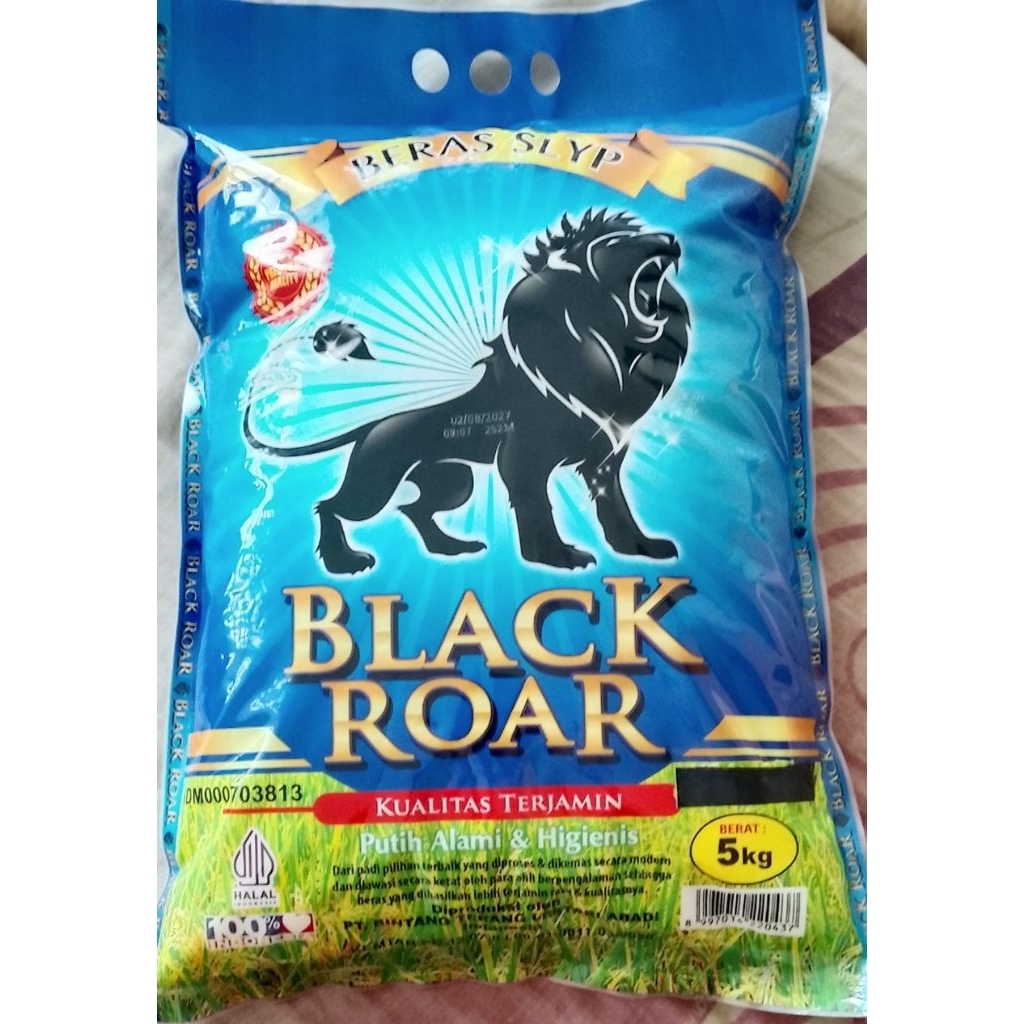 

Beras putih Black Roar 5 kg