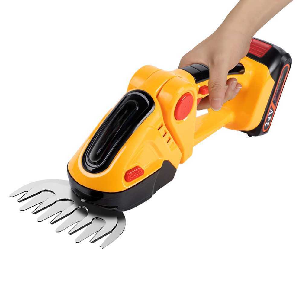 Mesin Potong Rumput Tanpa Kabel XBO 24V - Pemangkas Rumput Cordless 1 Tangan Mini Portable Rechargea