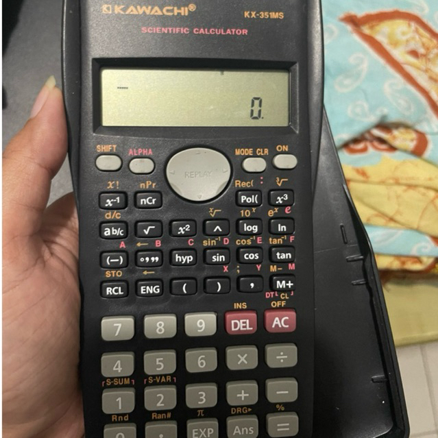 

Kalkulator Kawachi IImiah Scientific Calculator KX-351 MS Hitam