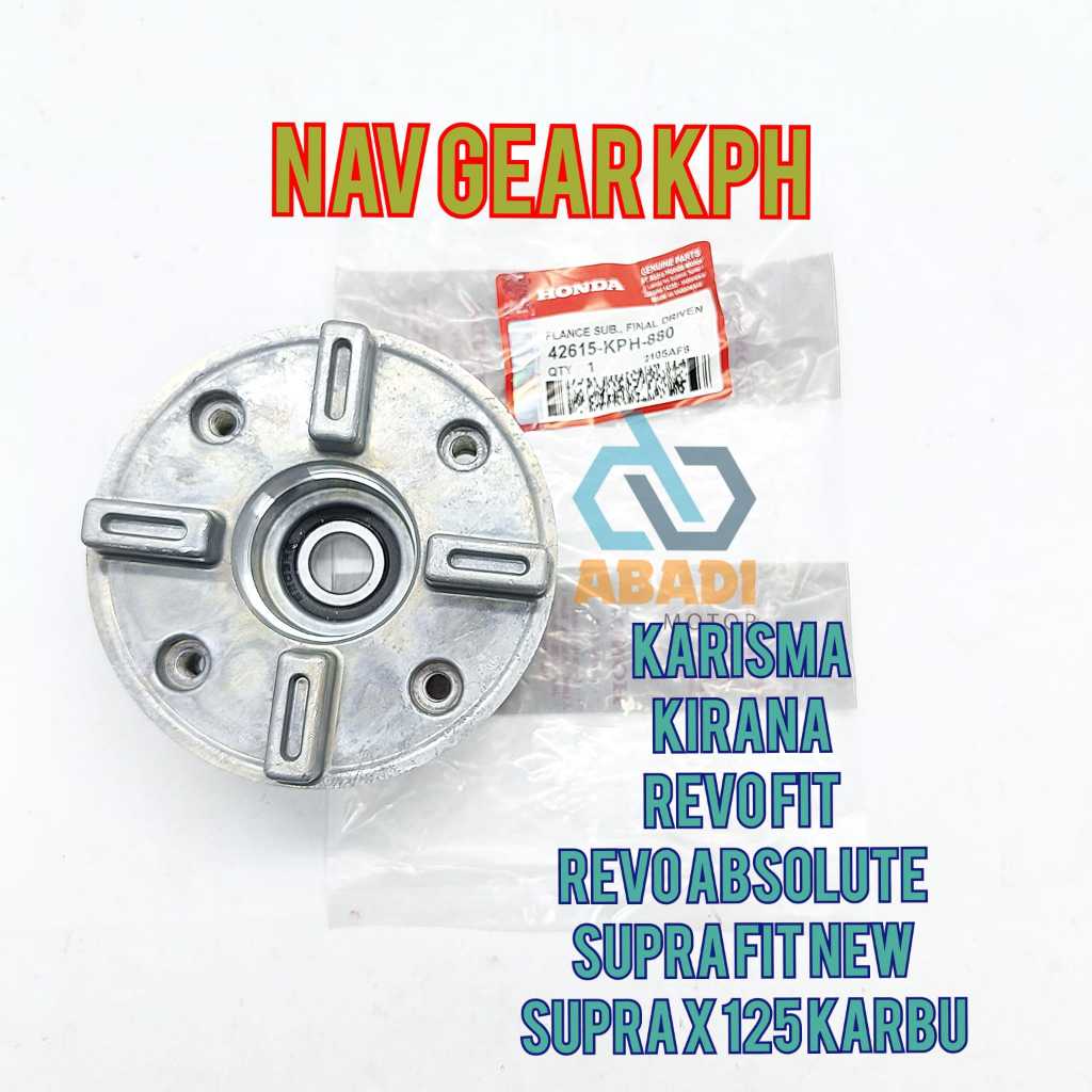 Nav Gear Ori Honda KPH Karisma Kirana Revo Fit Revo Absolute Fit New Supra X 125 Karbu Nap Gir Gigi 
