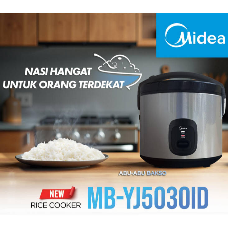 RICE COOKER 1.8L MIDEA MB-YJ5030ID(WP)/(WG)/(BR)/(BH)