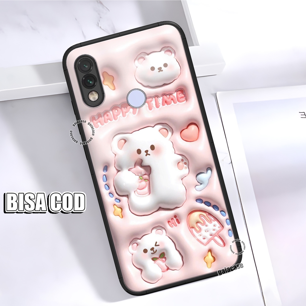 Softcase Kaca Kilau Untuk REDMI NOTE 7 / NOTE 7 PRO Terbaru - Casing Hp For XIAOMI REDMI NOTE 7 / NO