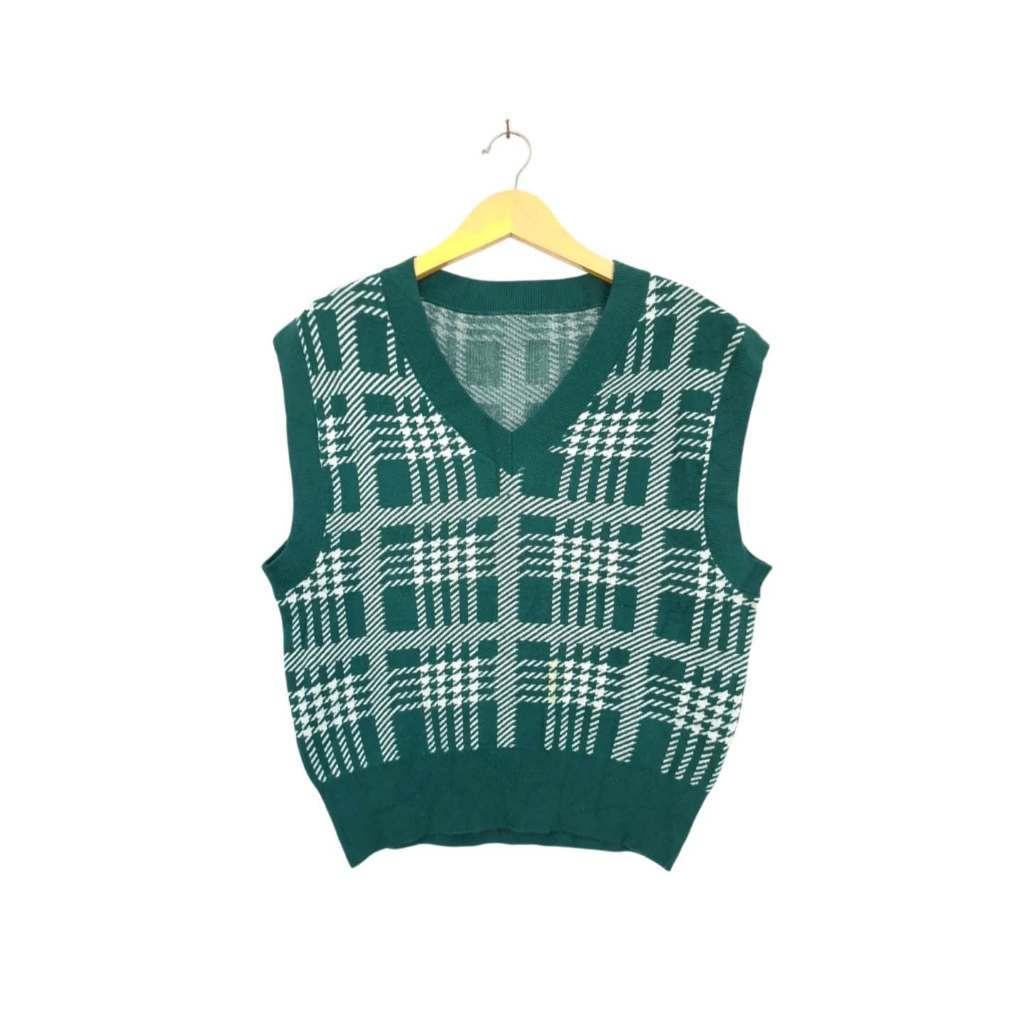 Vest Premium Kutub Tiramissu Hijau Botol (KODE : B93-09 )