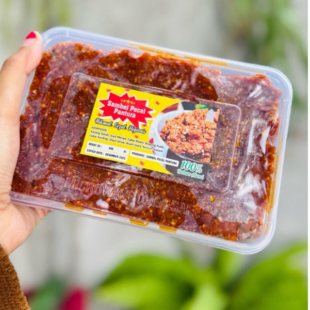 

SAMBEL PECEL PANTURA 500 gr ORIGINAL Rasa dijamin MEDOK