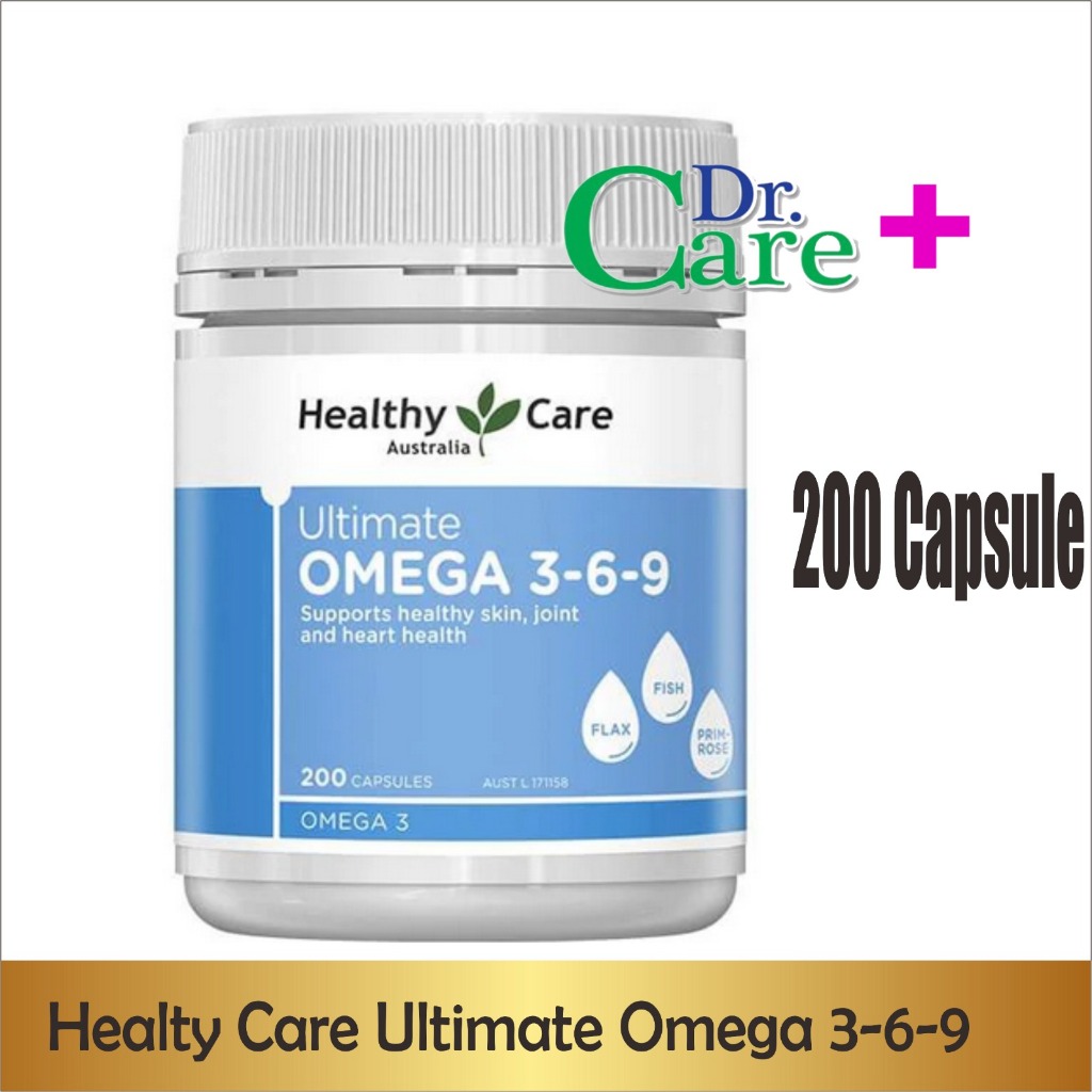 Healthy Care Ultimate Omega 3-6-9 200 Capsules