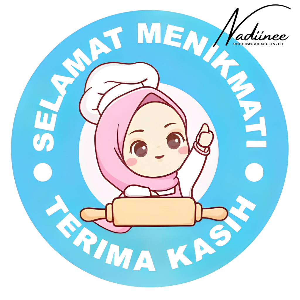 

Stiker Label Selamat Menikmati Roll Ukuran 2.5 cm Isi 500 Pcs Sticker Makanan Minuman Berkualitas