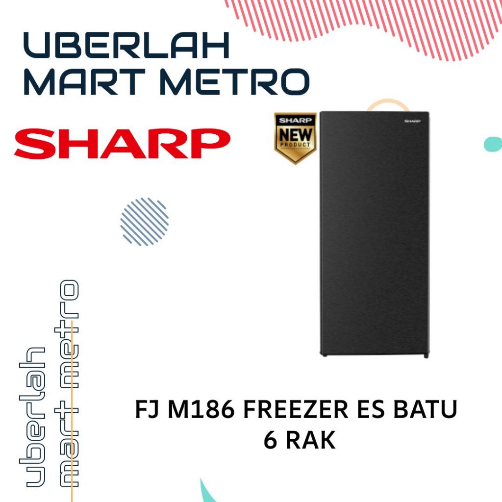 SHARP FREEZER ES BATU 6 RAK FJ M186