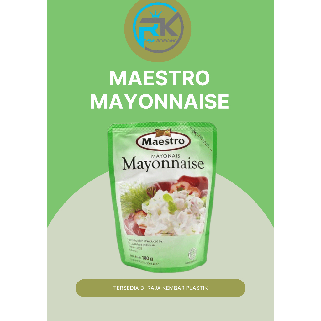 

Maestro Mayo Mayonnaise Low Fat [180g]