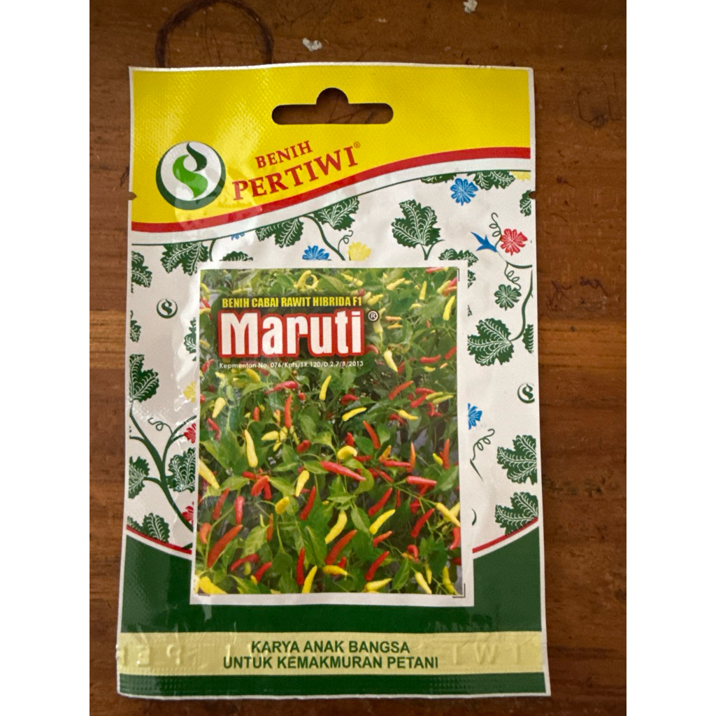 benih cabe maruti 60biji