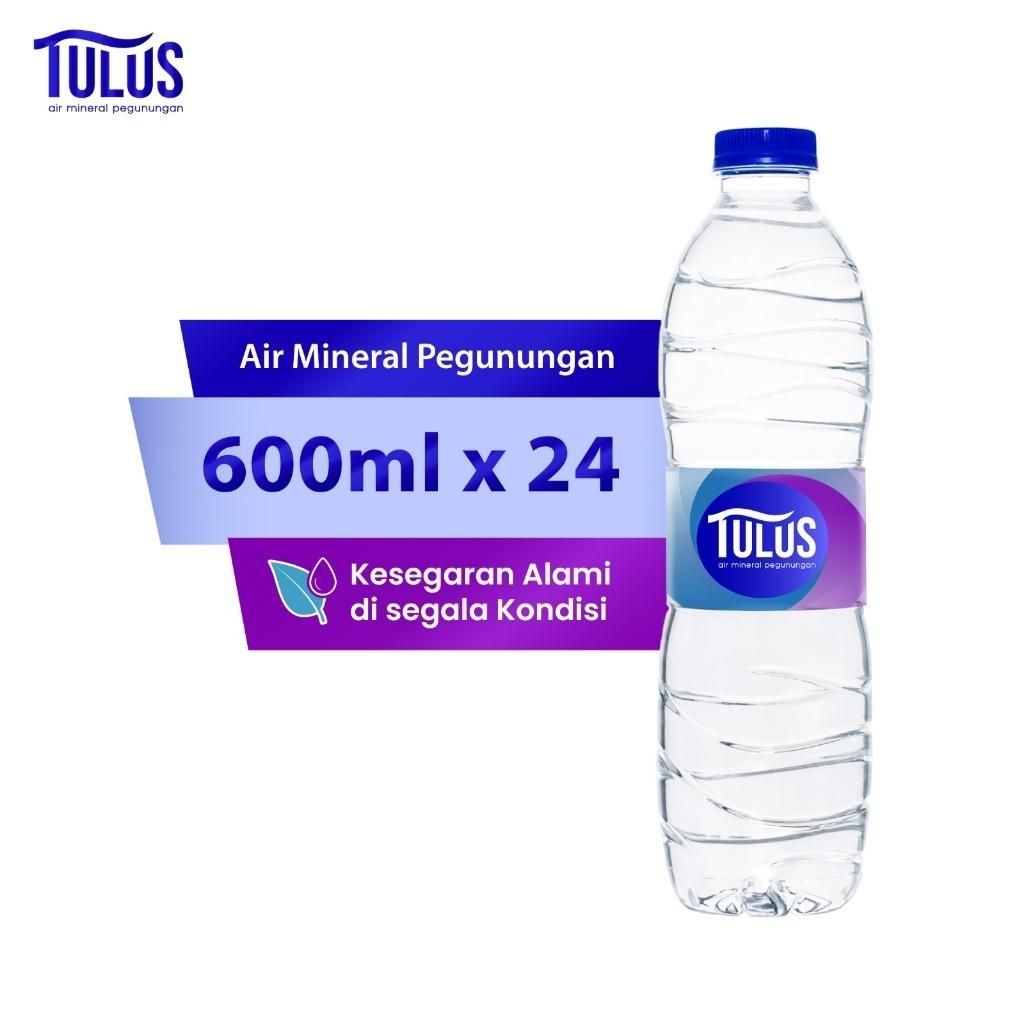 

AIR MINUM TULUS 600ml /DUS ISI 24