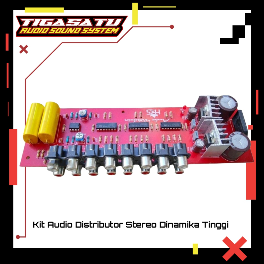 Kit Audio Distributor Stereo