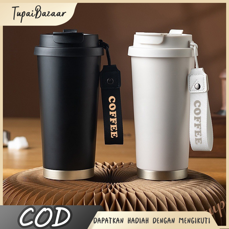 Tumbler Kopi Kenangan 530ml Portable Botol Minum Tumbler Termos Mug Coffee Stainless Coffee Cups