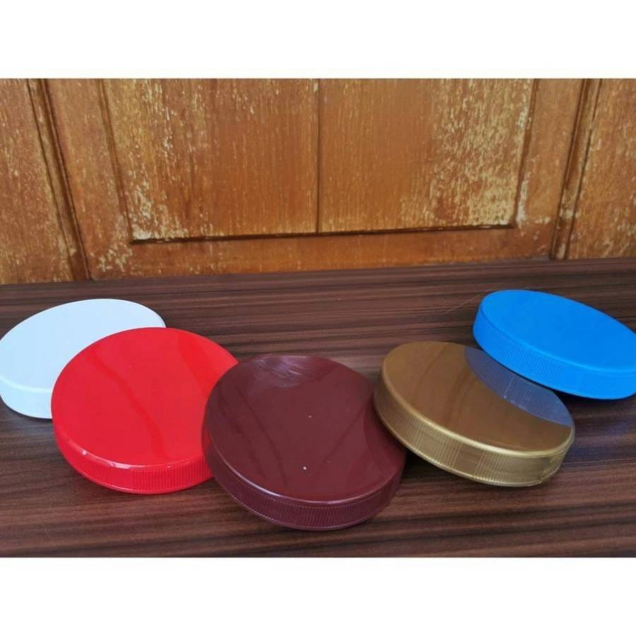 -Jual terpisah Dus -Tutup toples toples tabung SILINDER, 9 CM/ TUTUP SAJA