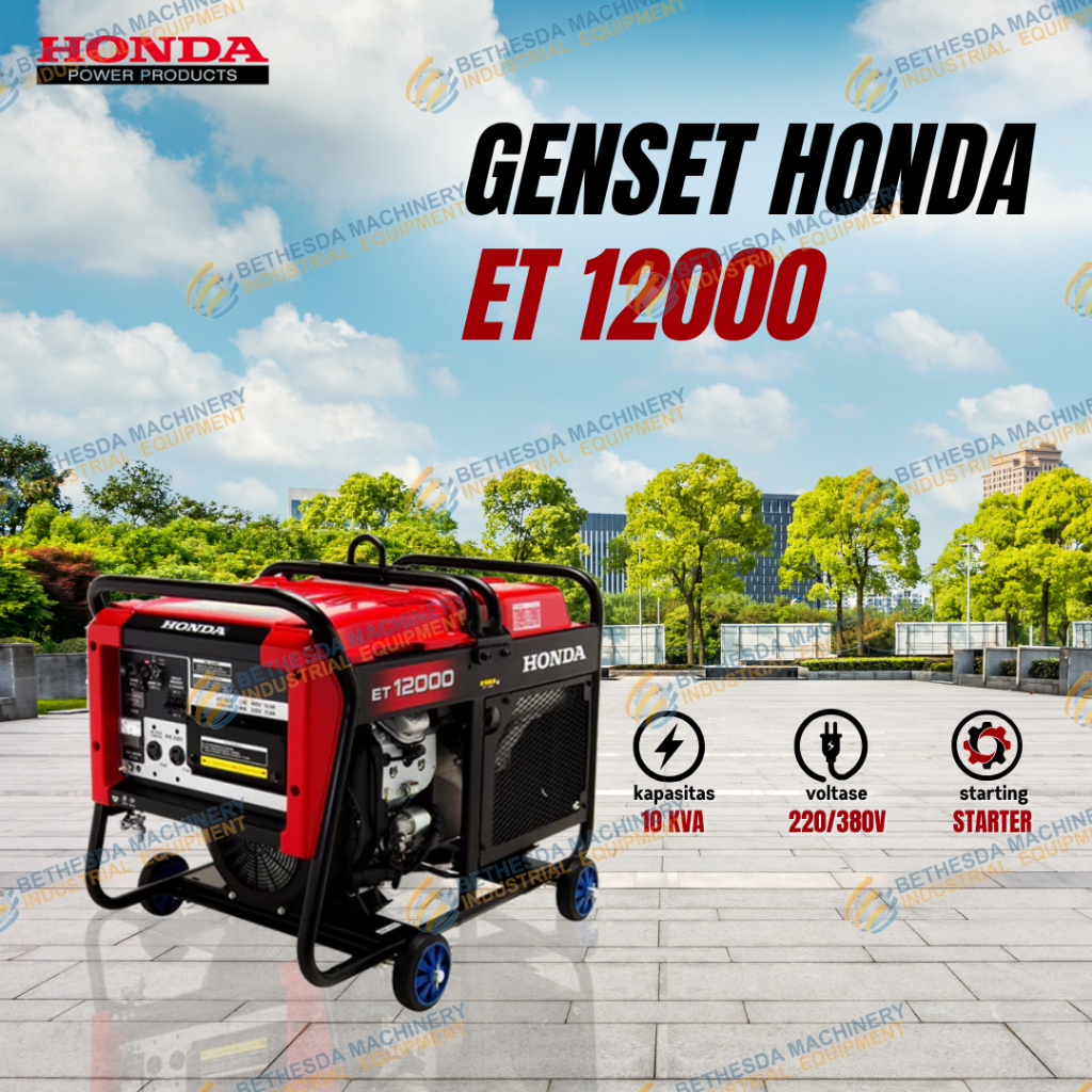 Honda Genset Portable 8000watt ET12000 / Open type generator 10 kva
